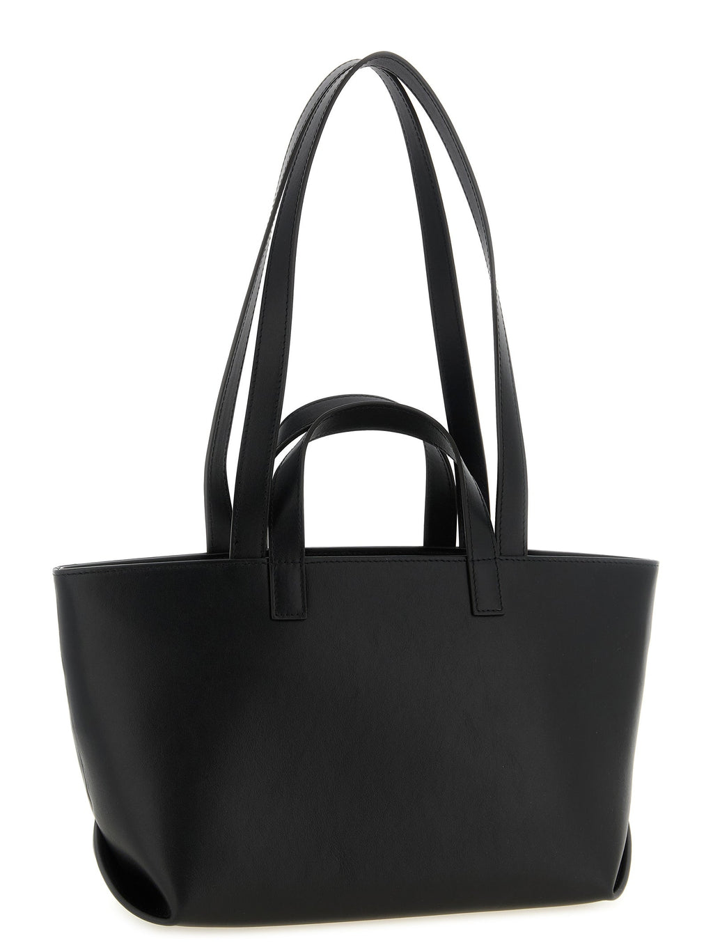 A.P.C. Black Cowhide Tote Bag