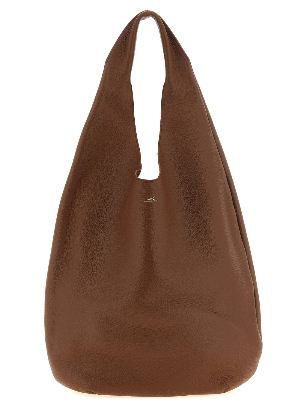 A.P.C. Brown Cowhide Shoulder Bag