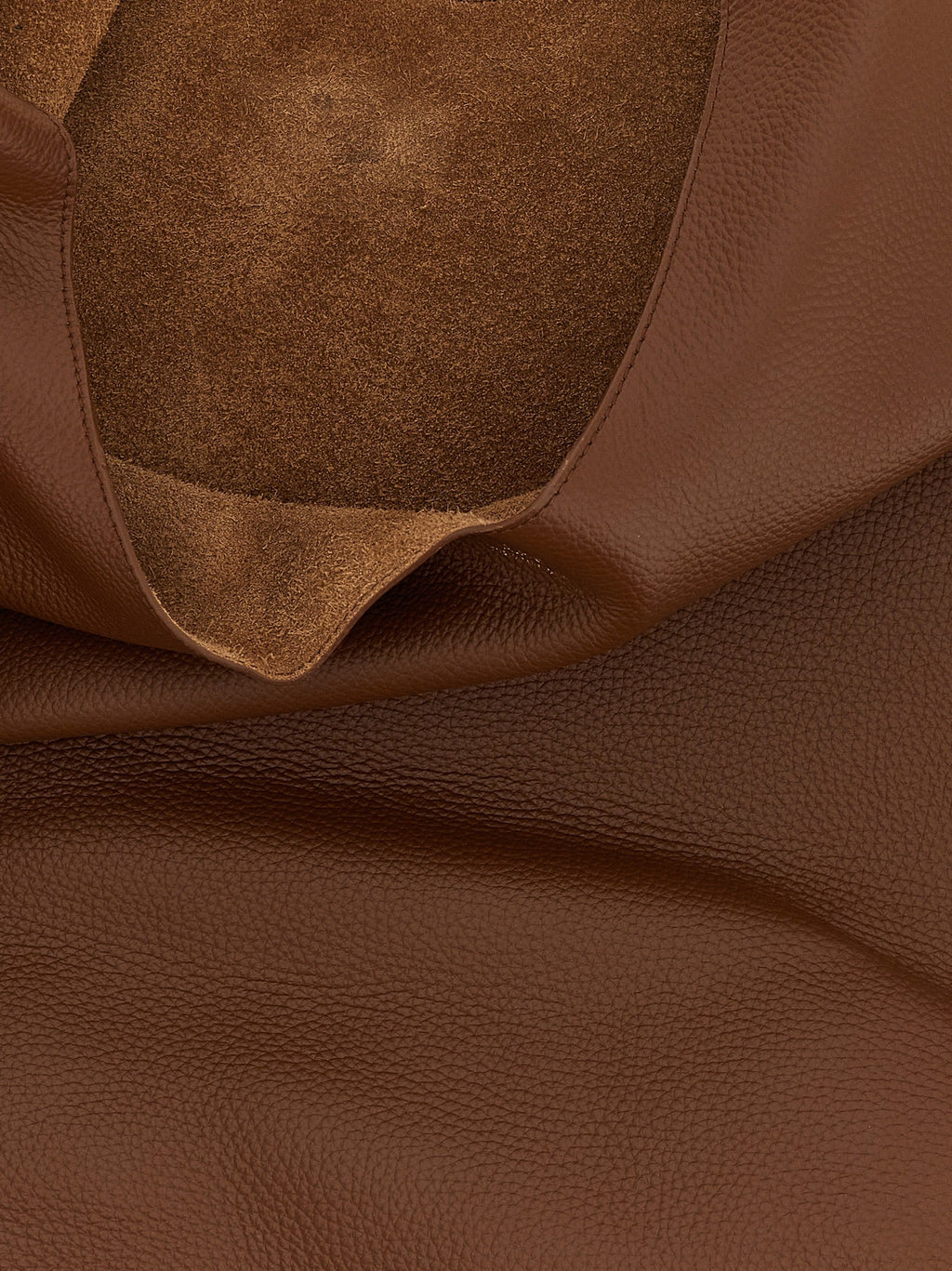 A.P.C. Brown Cowhide Shoulder Bag