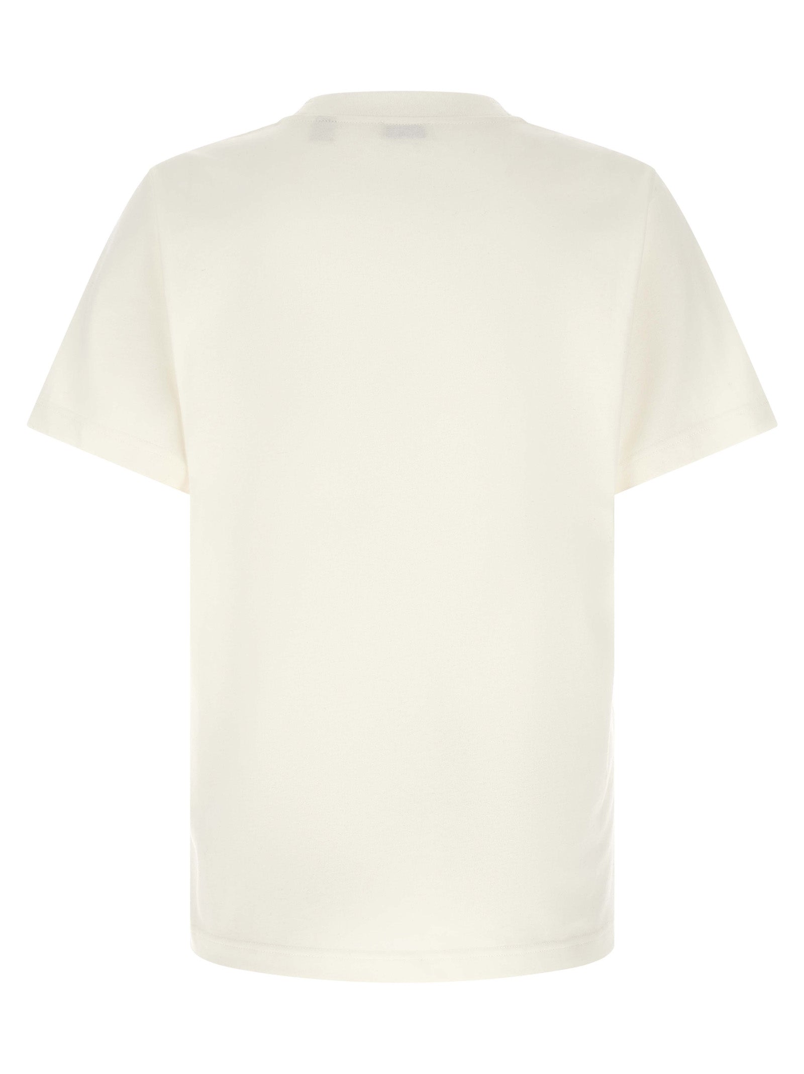 Burberry White Cotton T-Shirt Burberry