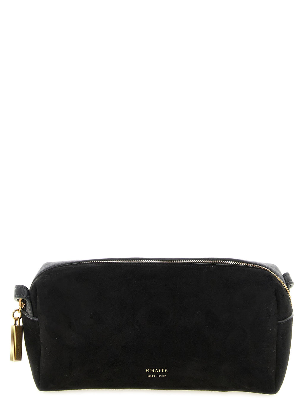 Khaite Black Calfskin Crossbody Bag
