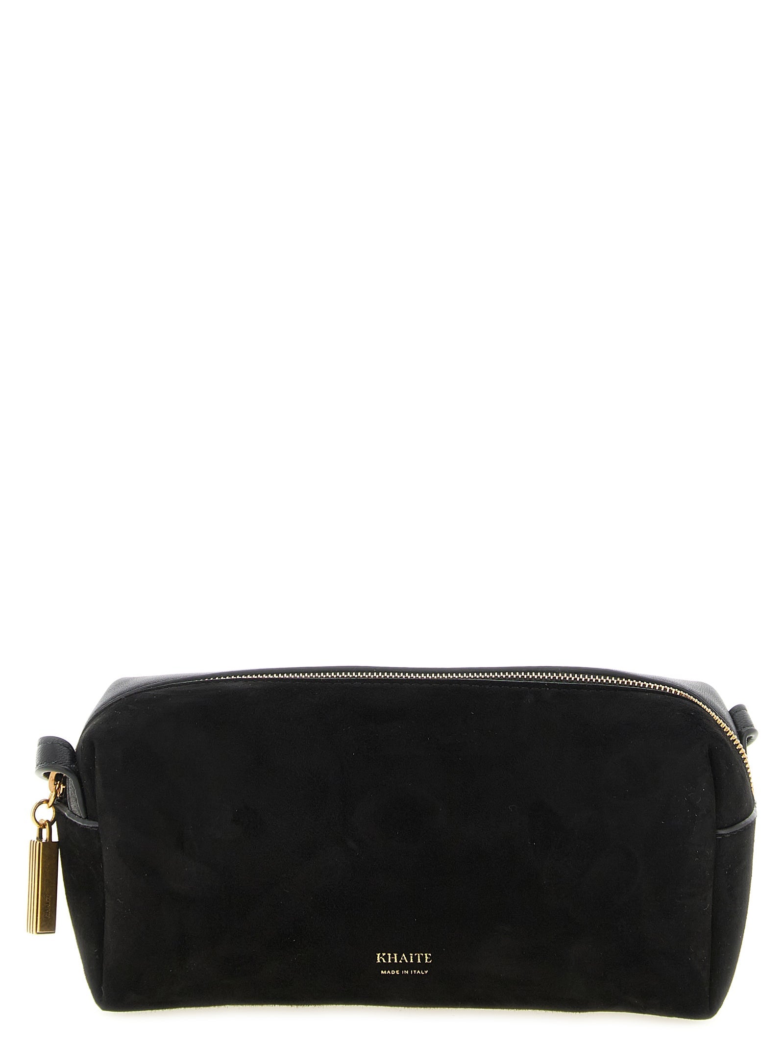 Khaite Black Calfskin Crossbody Bag