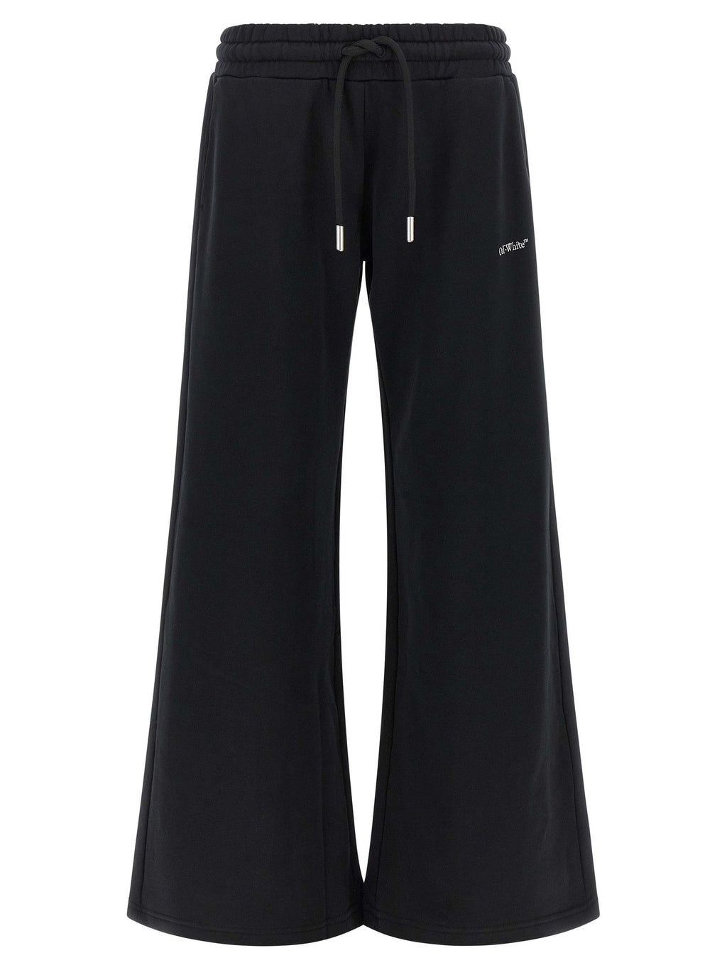 Off-White Black Cotton Joggers (Workout Pants)