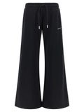 Off-White Black Cotton Joggers (Workout Pants)