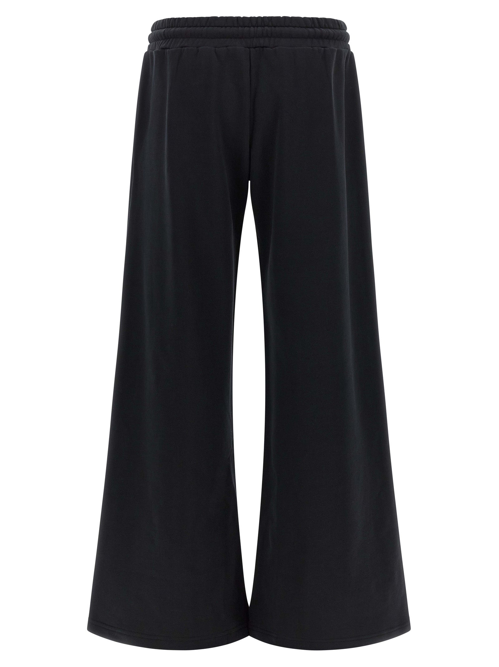 Off-White Black Cotton Joggers (Workout Pants)