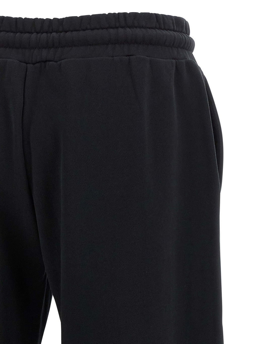 Off-White Black Cotton Joggers (Workout Pants)