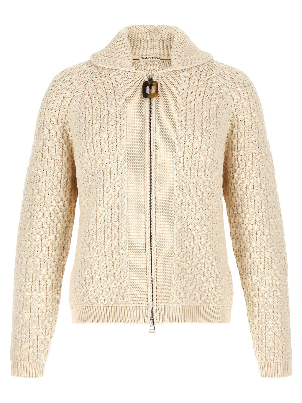 J.W.Anderson White Cotton Cardigan