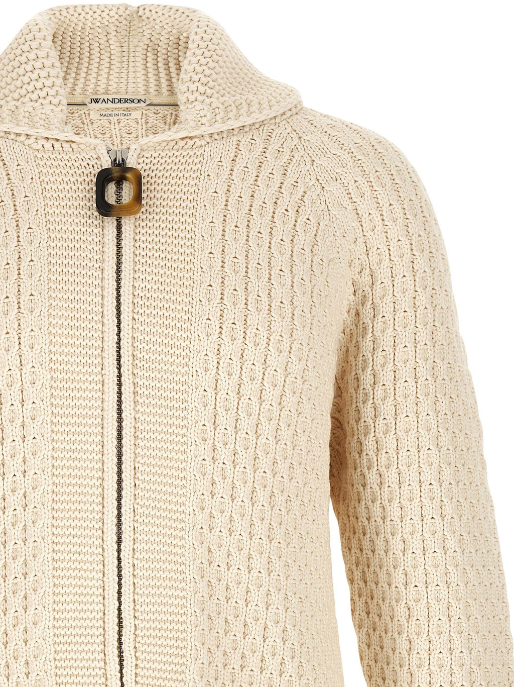 J.W.Anderson White Cotton Cardigan