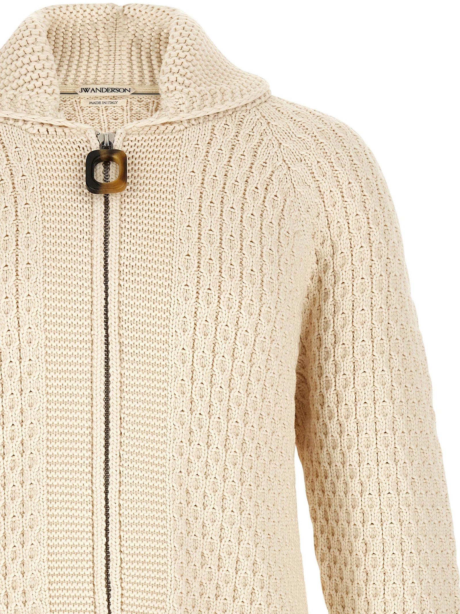 J.W.Anderson White Cotton Cardigan