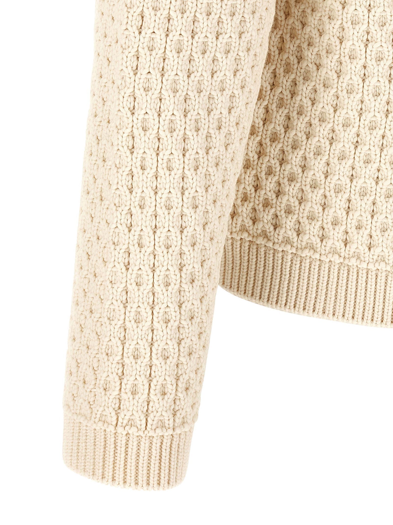 J.W.Anderson White Cotton Cardigan