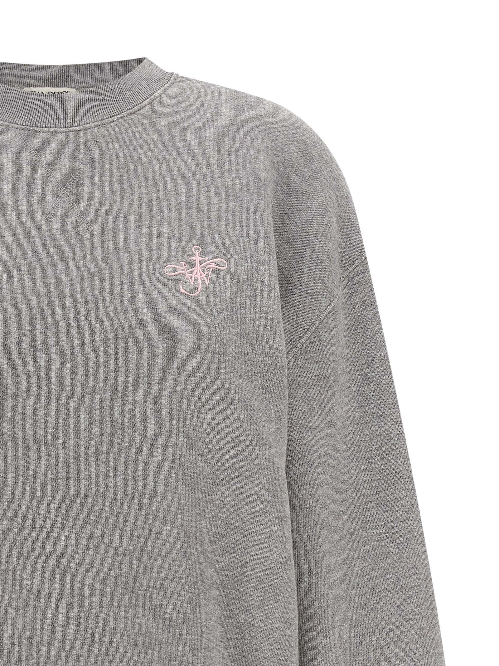 J.W.Anderson Gray Cotton Sweatshirt J.W.Anderson