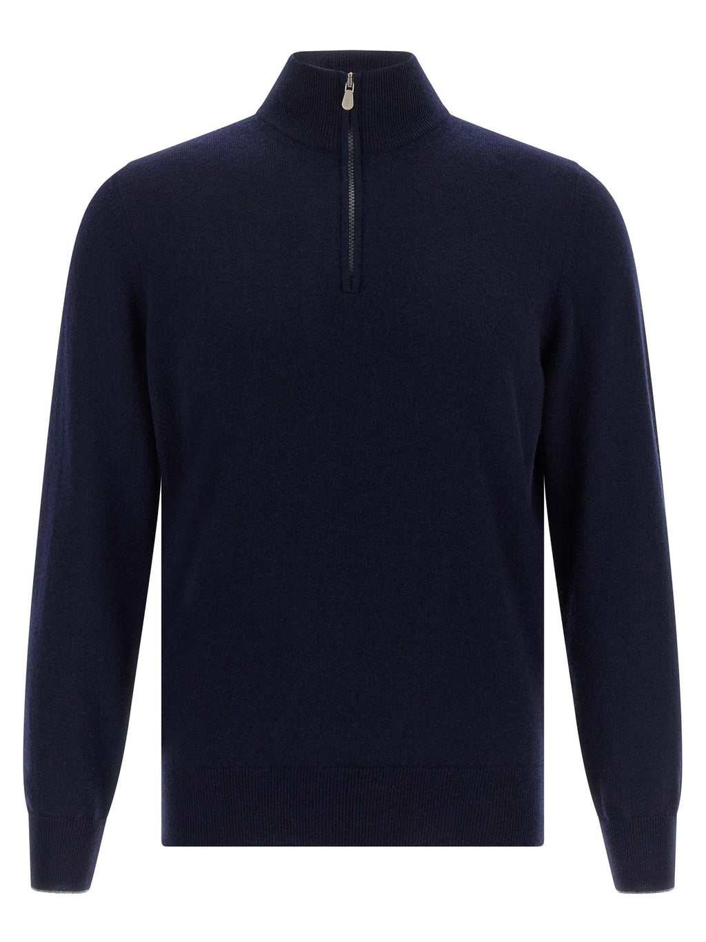 Brunello Cucinelli Blue Cashmere Cardigan
