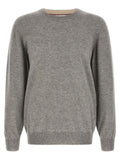 Brunello Cucinelli Gray Cashmere Cardigan