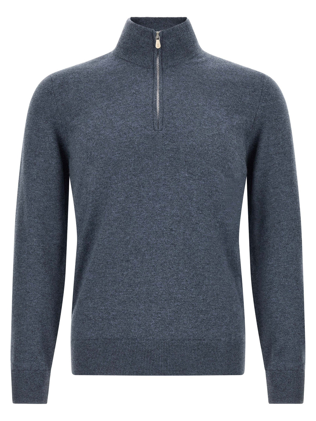 Brunello Cucinelli Blue Cashmere Cardigan Brunello Cucinelli