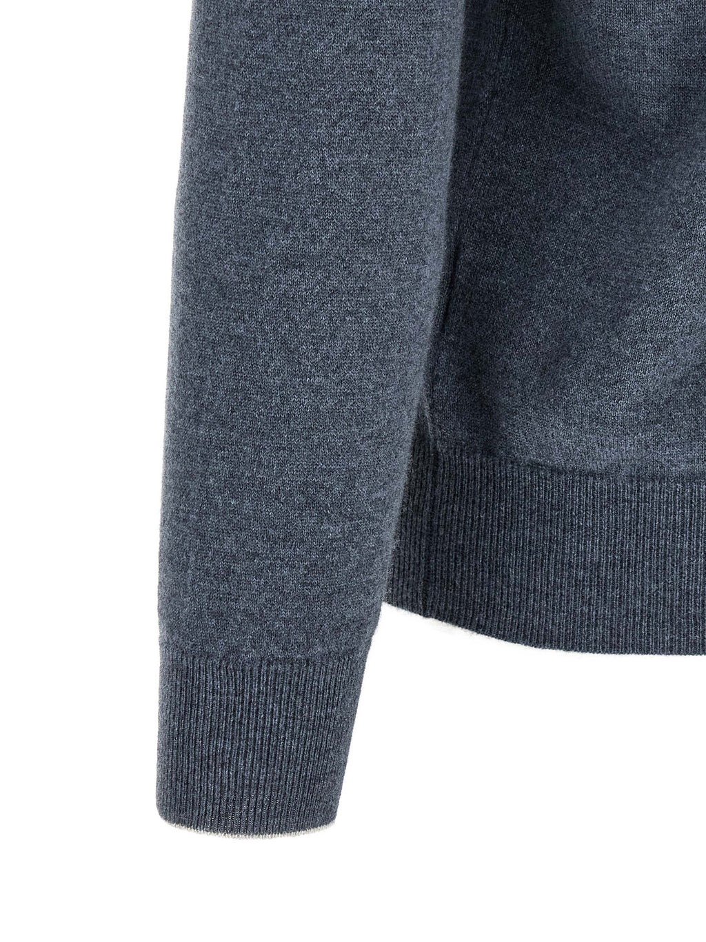 Brunello Cucinelli Blue Cashmere Cardigan Brunello Cucinelli