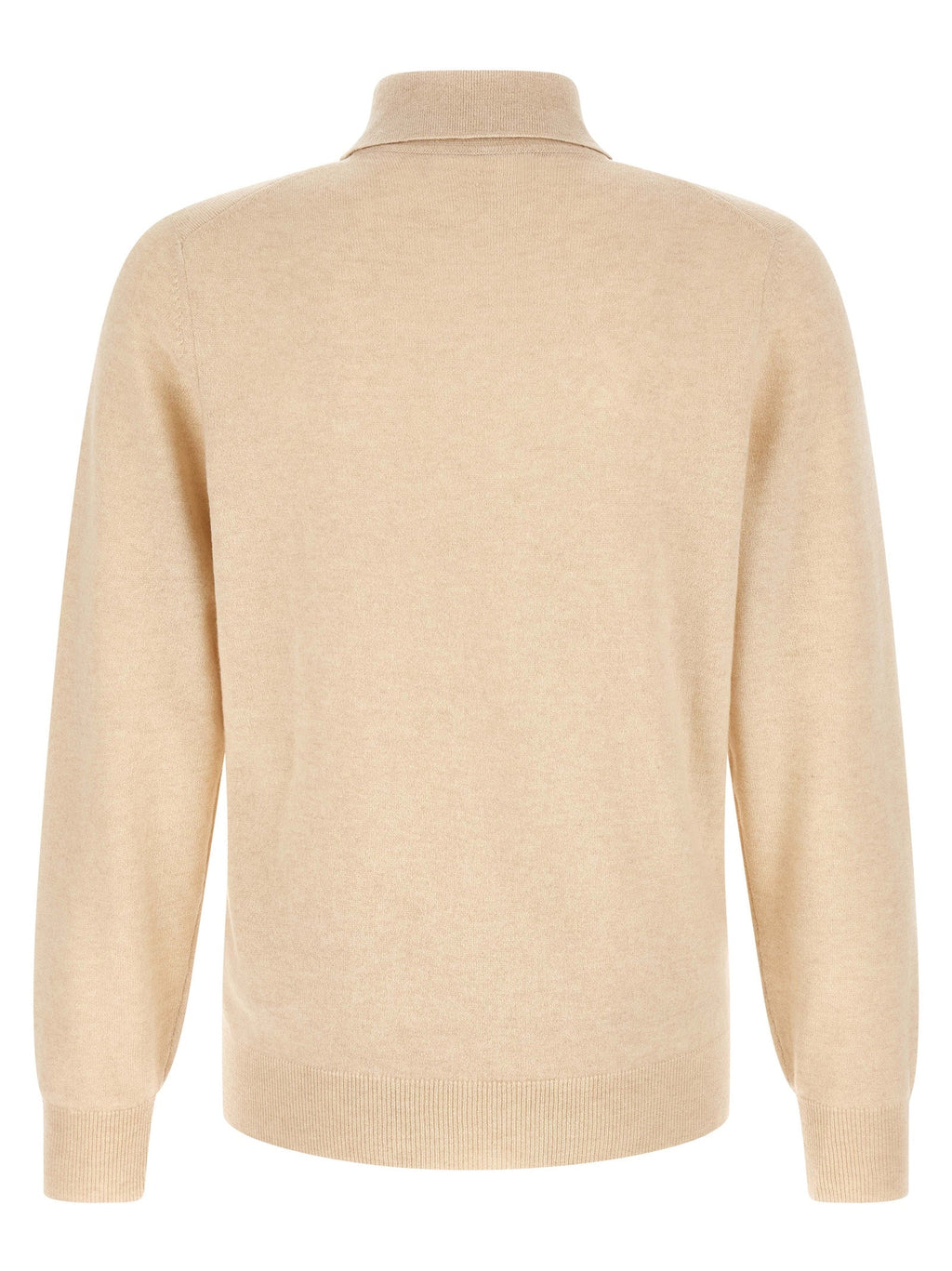 Brunello Cucinelli Beige Cashmere Polo Shirt Brunello Cucinelli