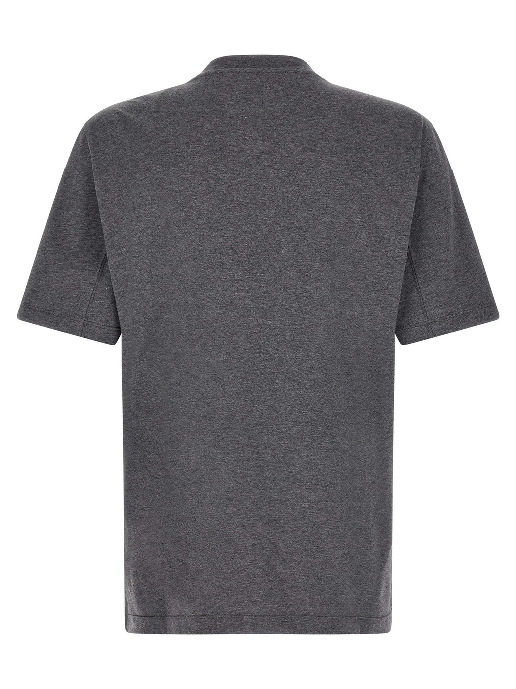 Brunello Cucinelli Gray Cotton T-Shirt