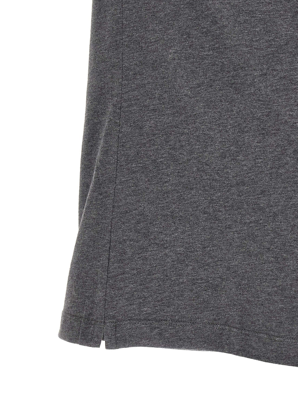 Brunello Cucinelli Gray Cotton T-Shirt