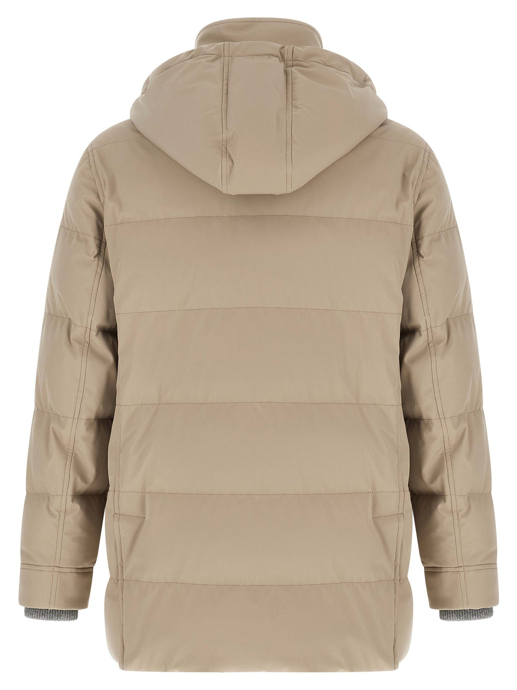 Brunello Cucinelli Beige Polyamide Parka