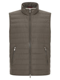 Brunello Cucinelli Bicolor Polyester Sleeveless Jacket