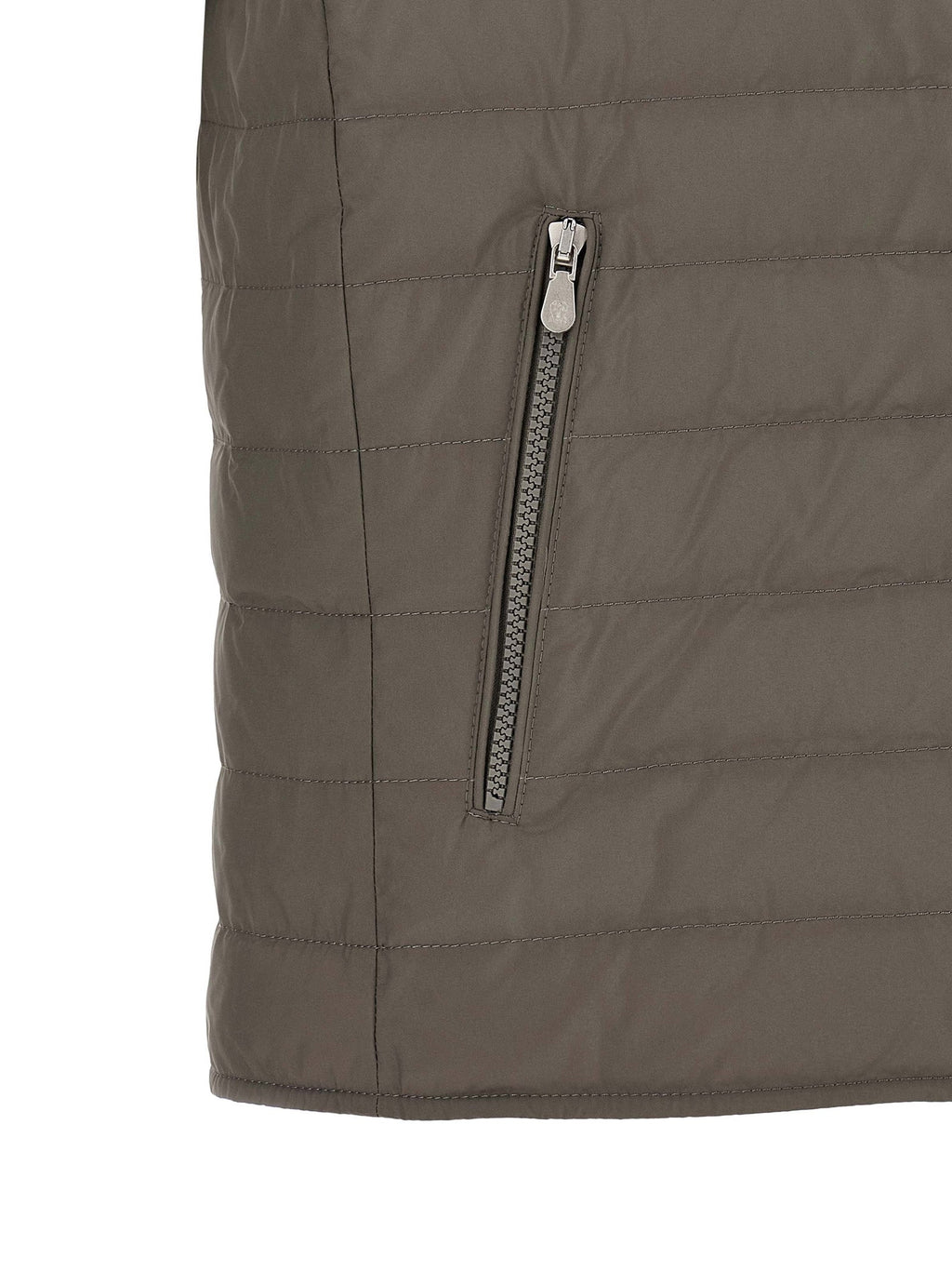 Brunello Cucinelli Bicolor Polyester Sleeveless Jacket Brunello Cucinelli