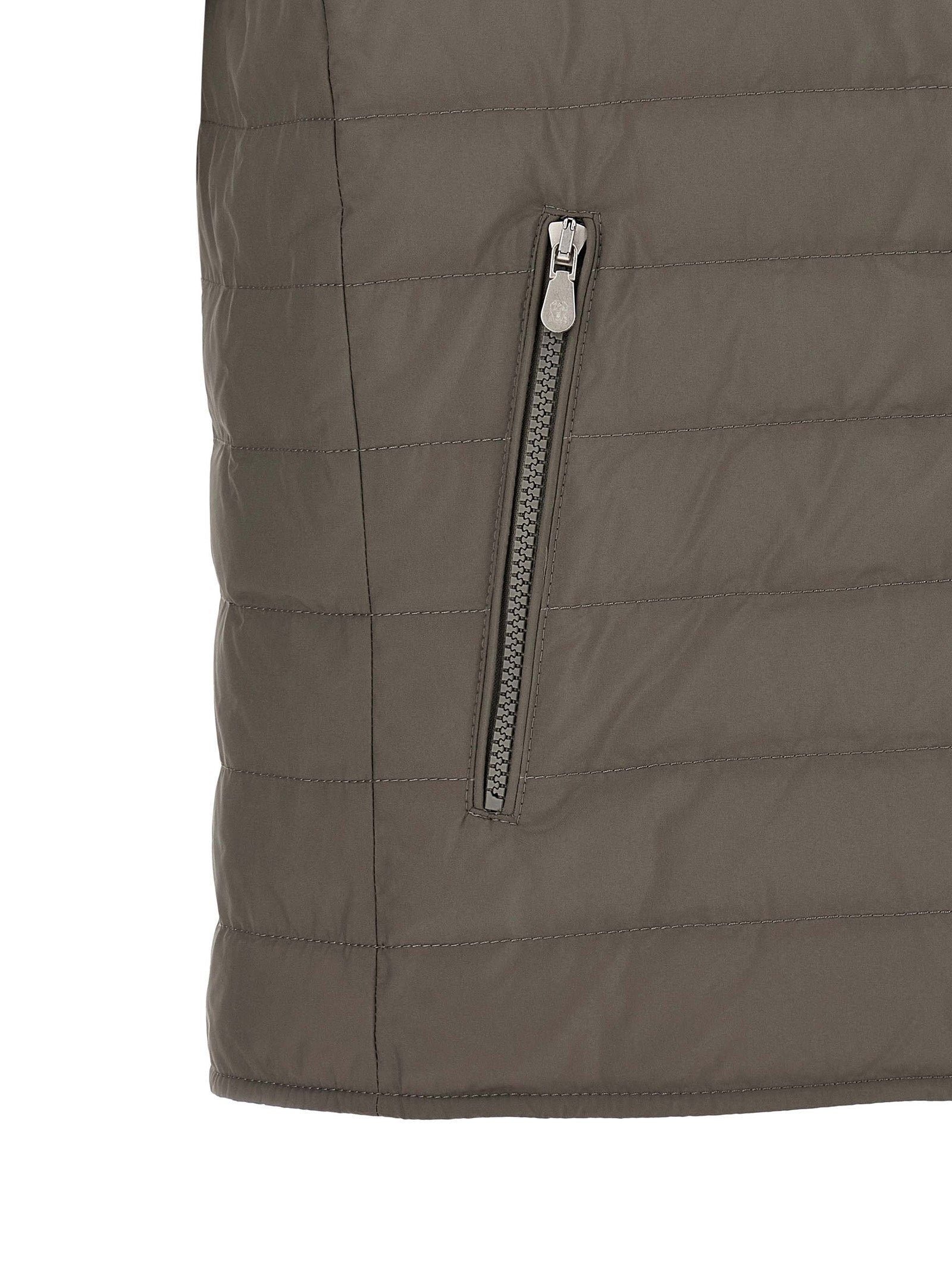 Brunello Cucinelli Bicolor Polyester Sleeveless Jacket Brunello Cucinelli