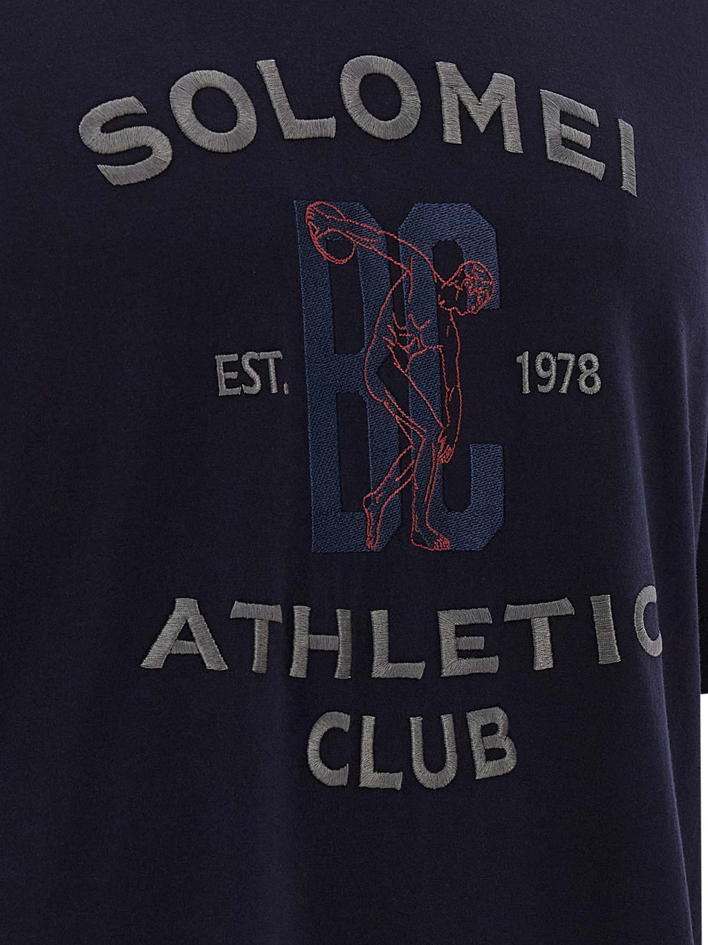 Brunello Cucinelli Blue Cotton T-Shirt