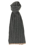 Brunello Cucinelli Gray Cashmere Scarf