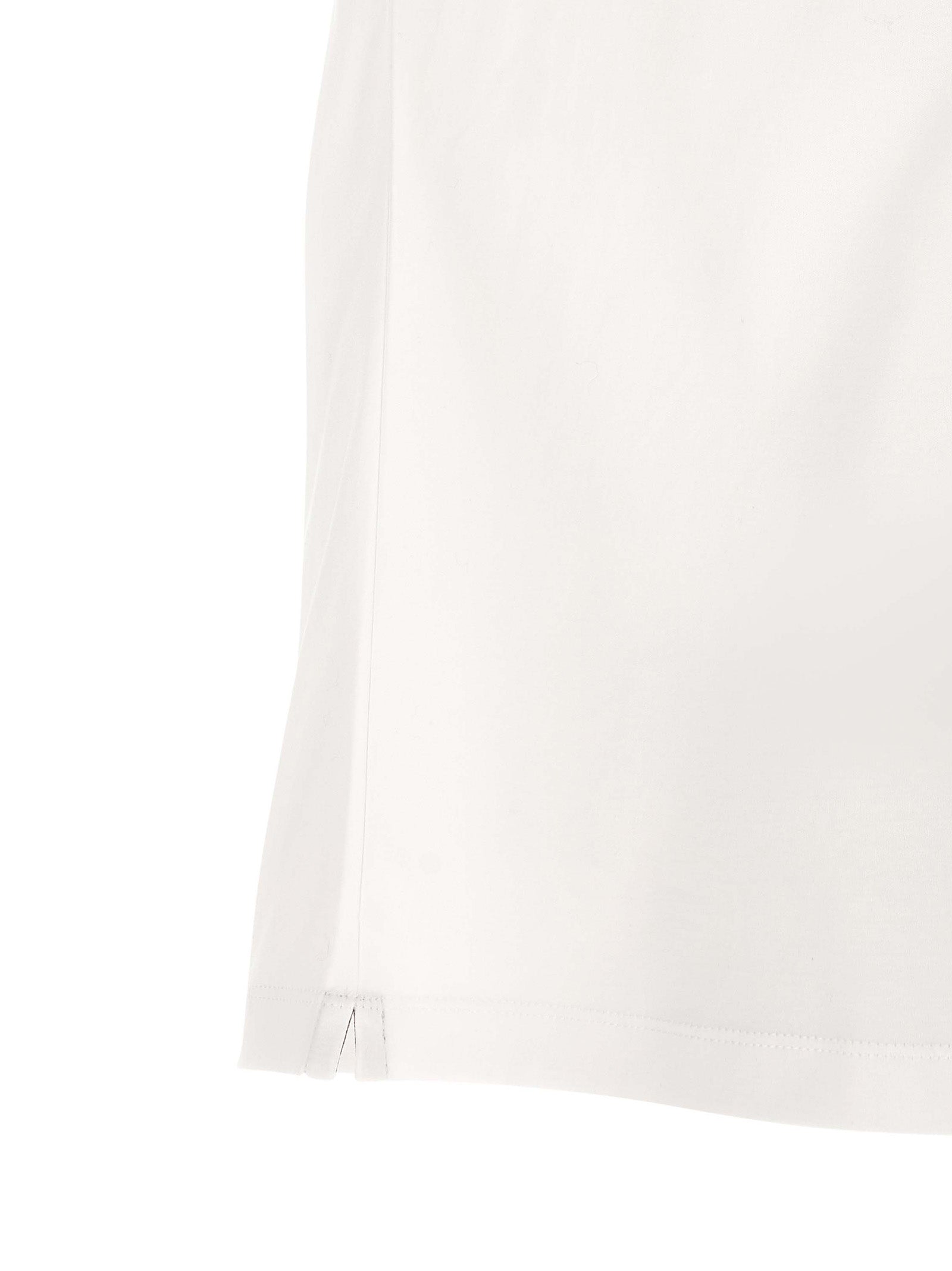 Brunello Cucinelli White Cotton T-Shirt