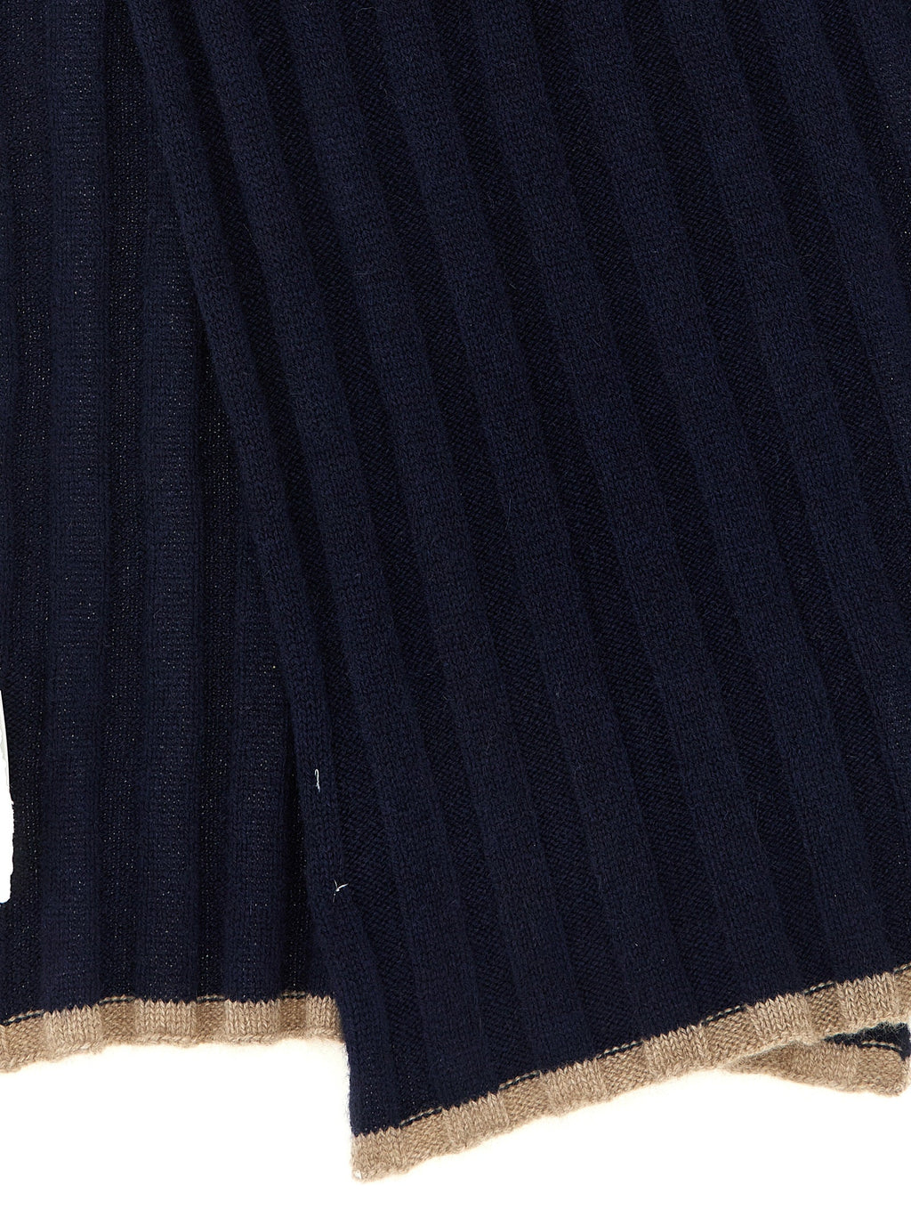 Brunello Cucinelli Blue Cashmere Scarf
