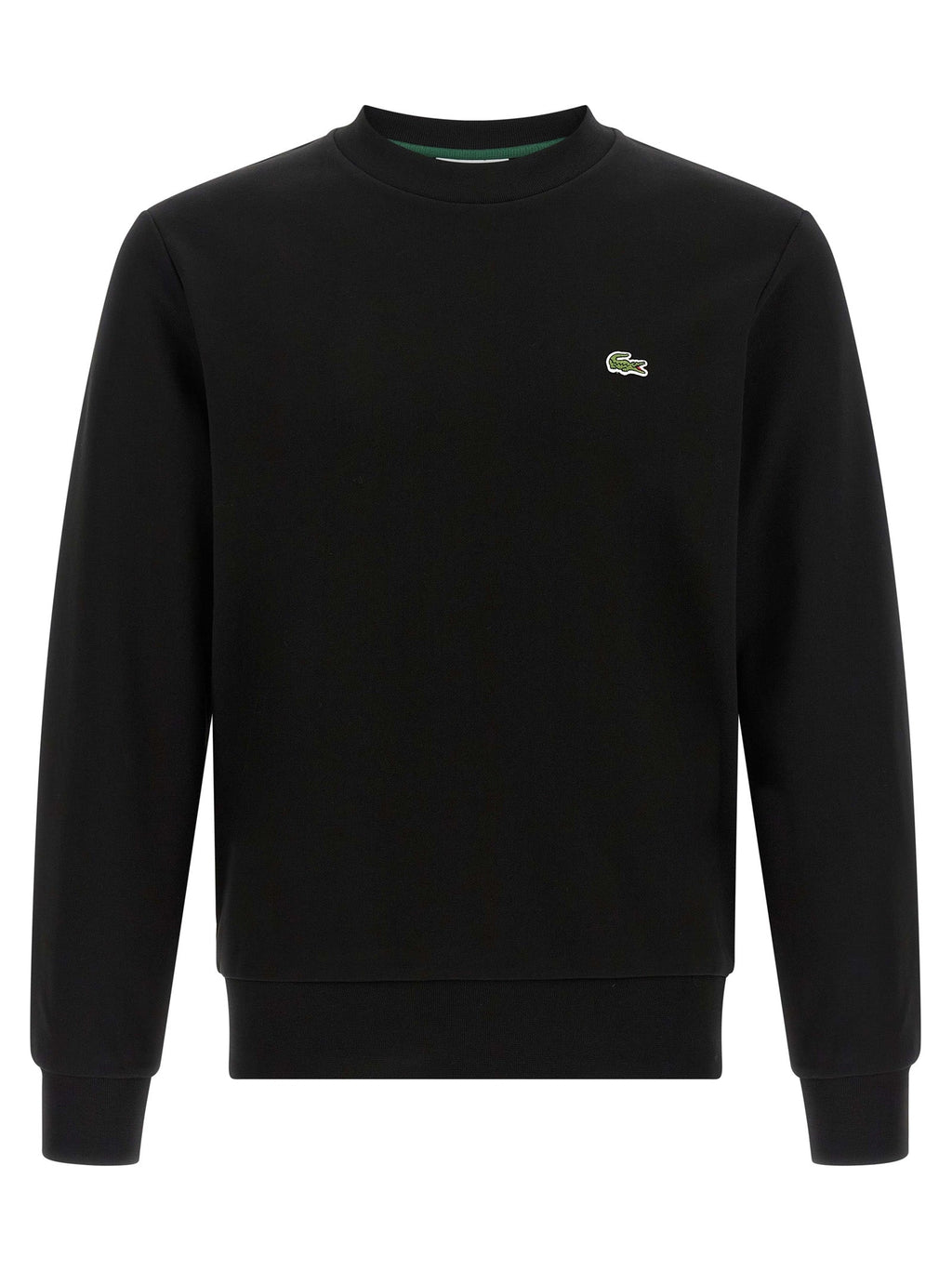 Lacoste Black Cotton Sweatshirt