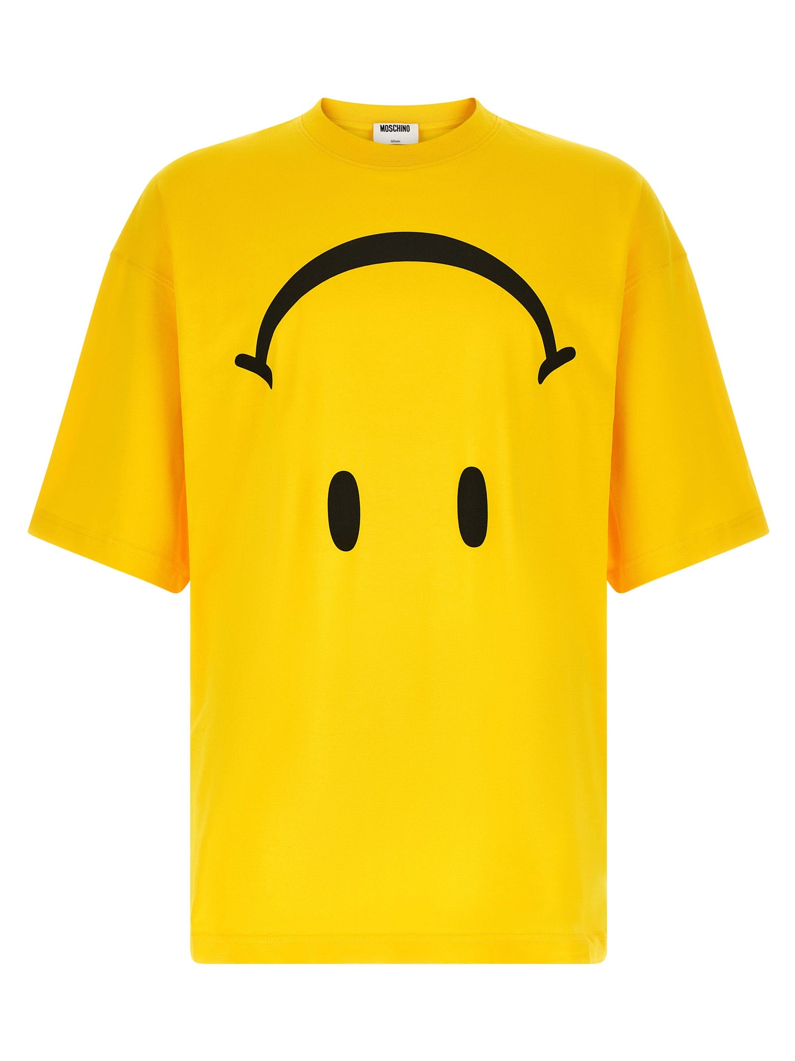 Moschino Bicolor Cotton T-Shirt
