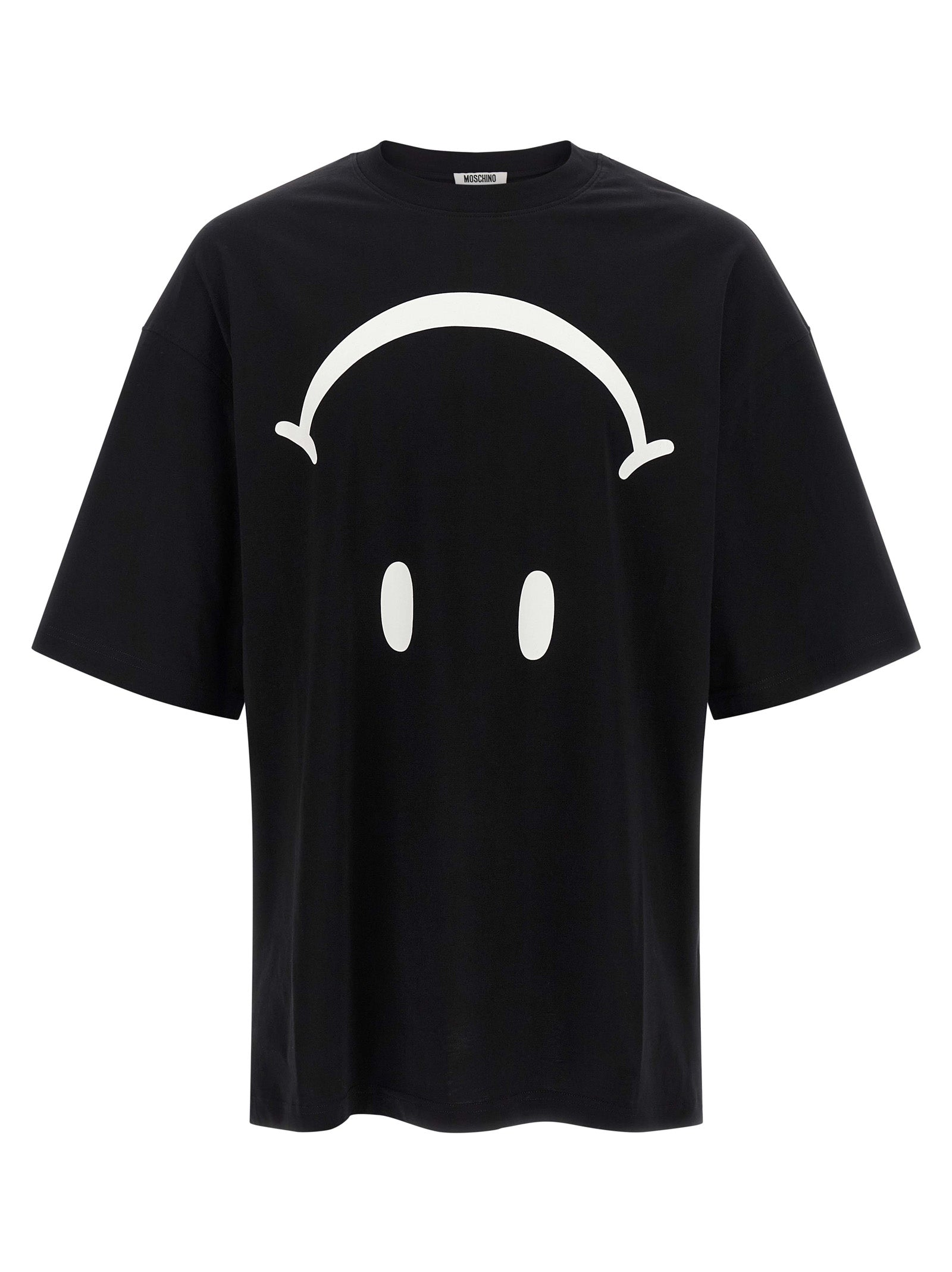Moschino Bicolor Cotton T-Shirt