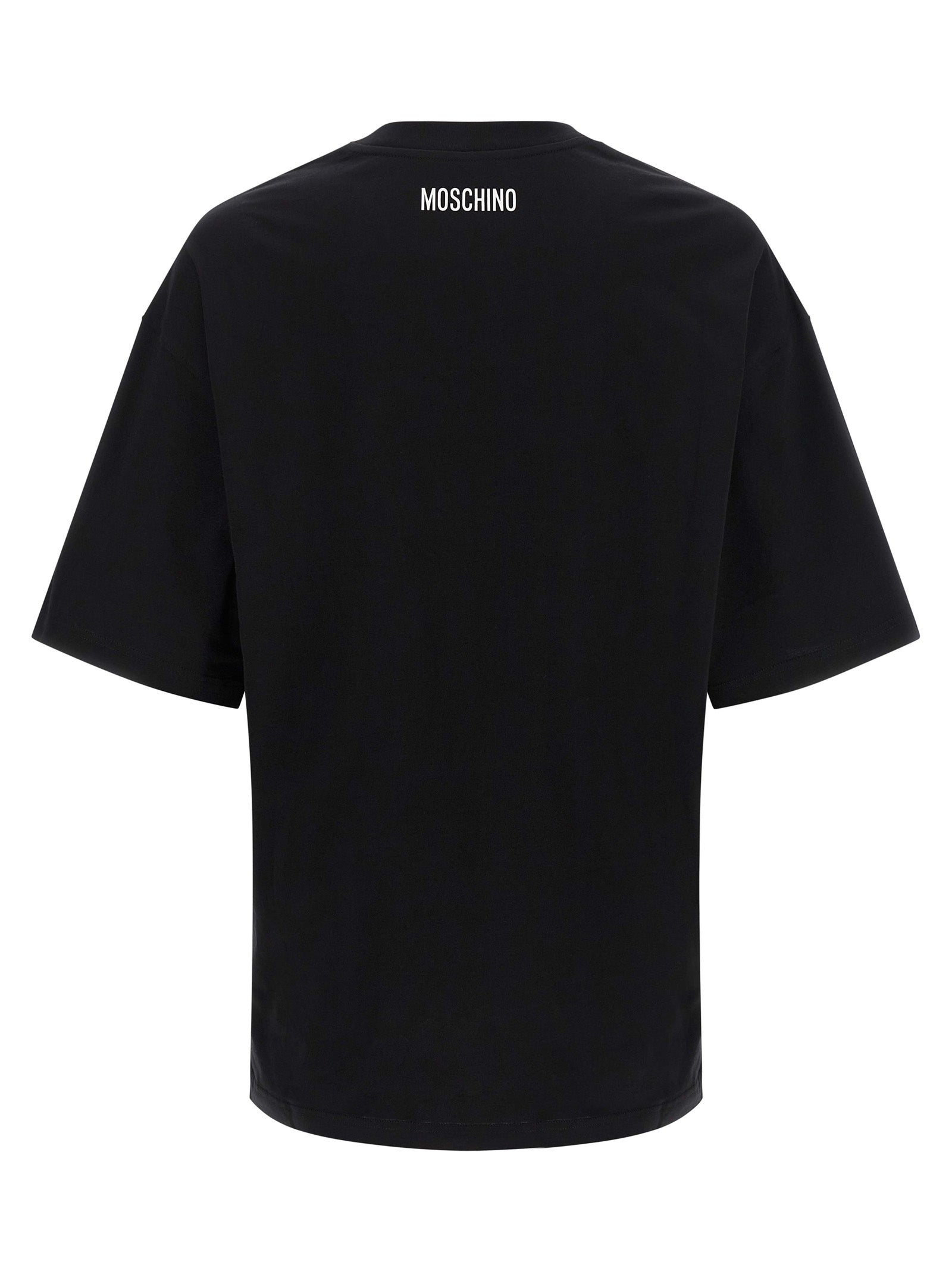 Moschino Bicolor Cotton T-Shirt