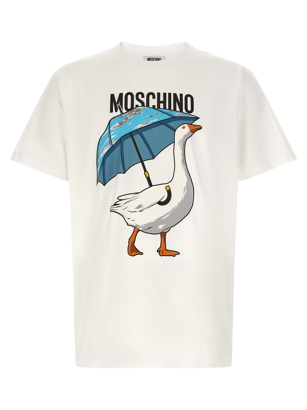 Moschino White Cotton T-Shirt