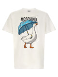 Moschino White Cotton T-Shirt