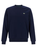 Lacoste Blue Cotton Sweatshirt