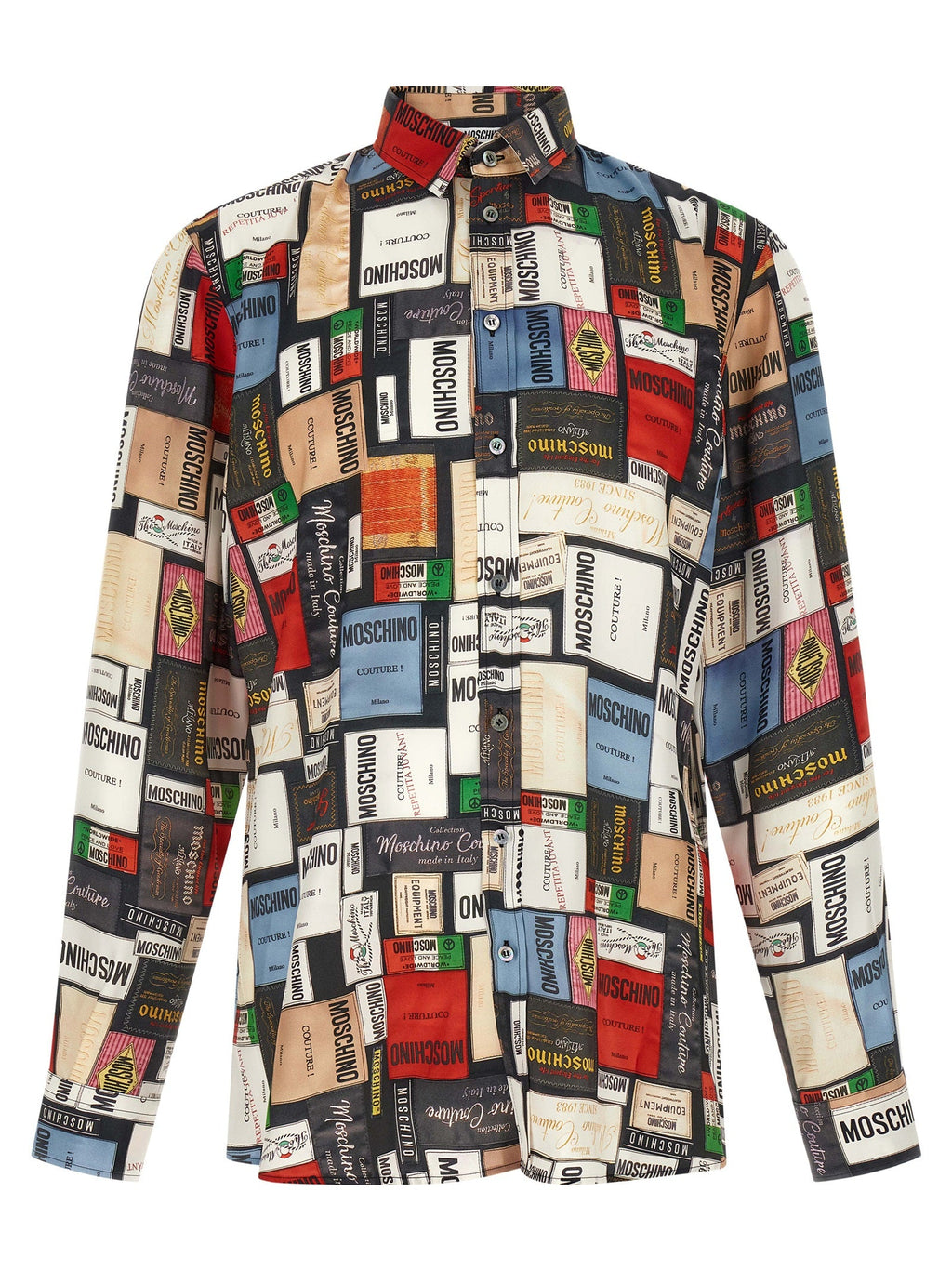 Moschino Multicolor Silk Blouse