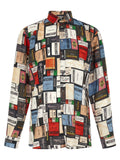 Moschino Multicolor Silk Blouse