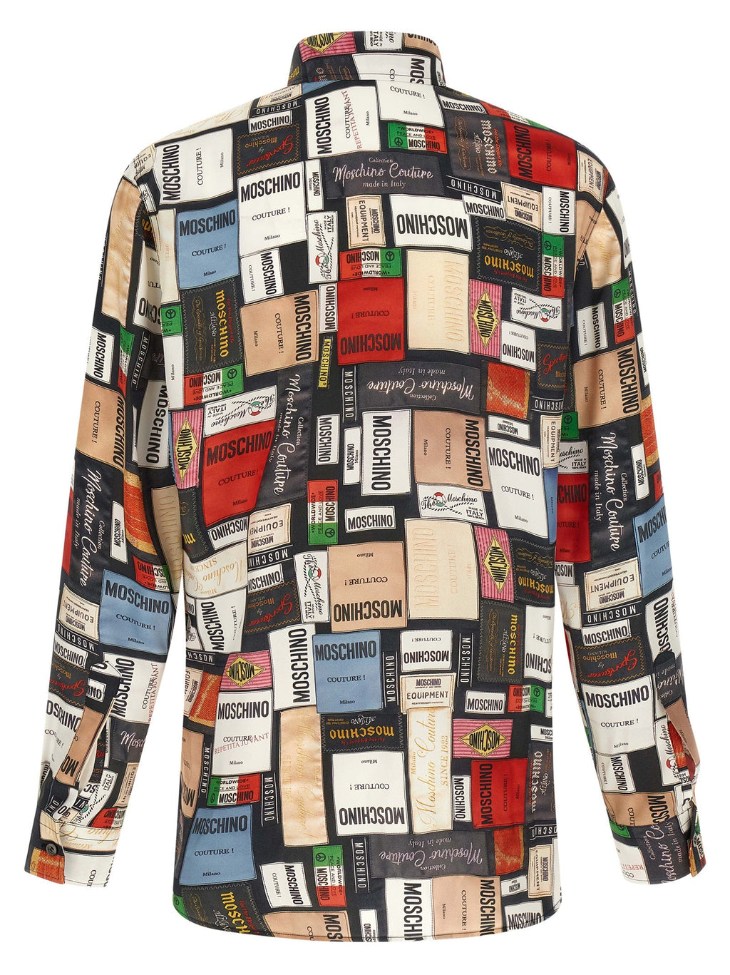 Moschino Multicolor Silk Blouse