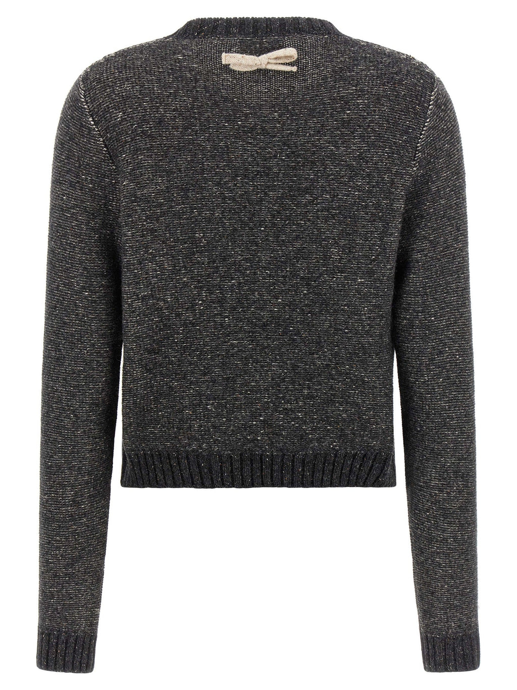 Moschino Gray Wool Cardigan
