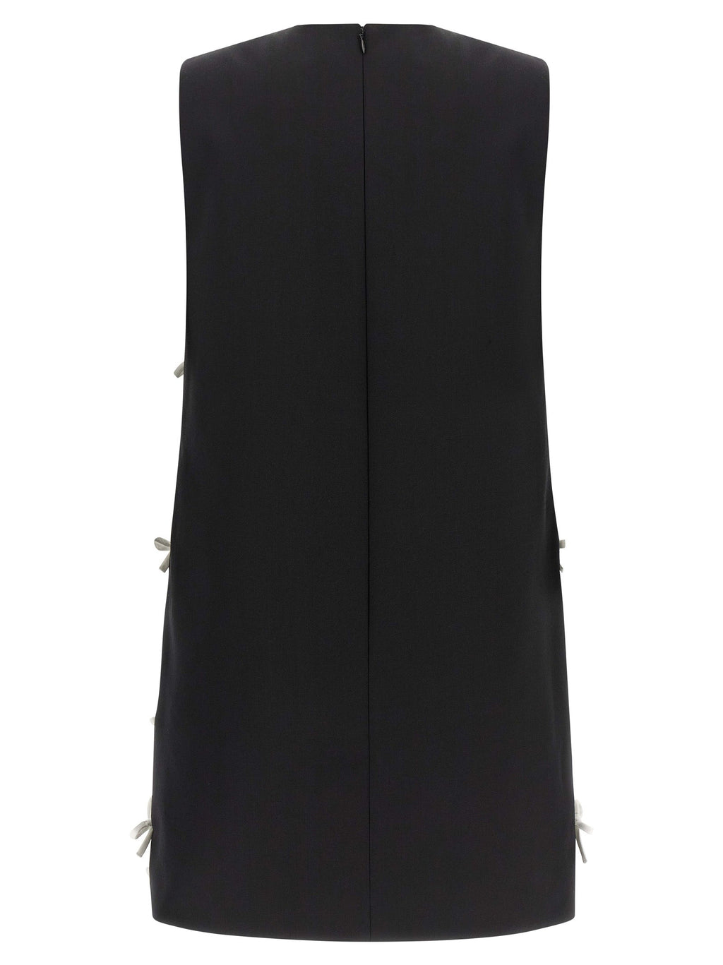 Moschino Bicolor Virgin Wool Short Dress