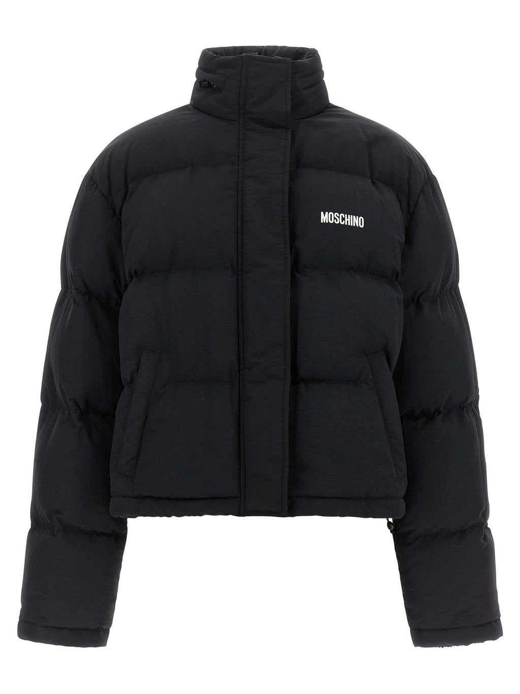 Moschino Black Polyamide Bomber