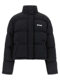 Moschino Black Polyamide Bomber