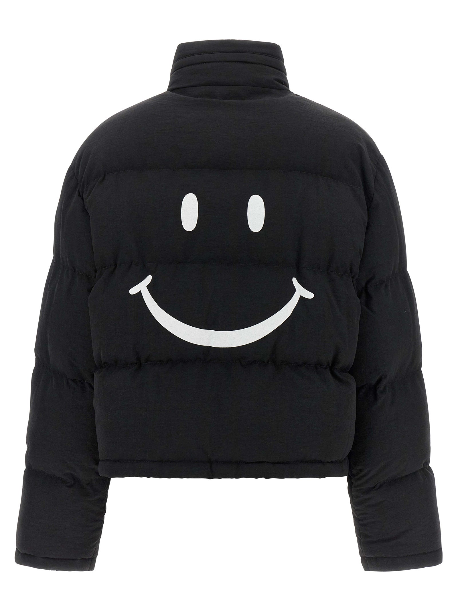 Moschino Black Polyamide Bomber
