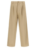 A.P.C. Beige Cotton Casual Pants