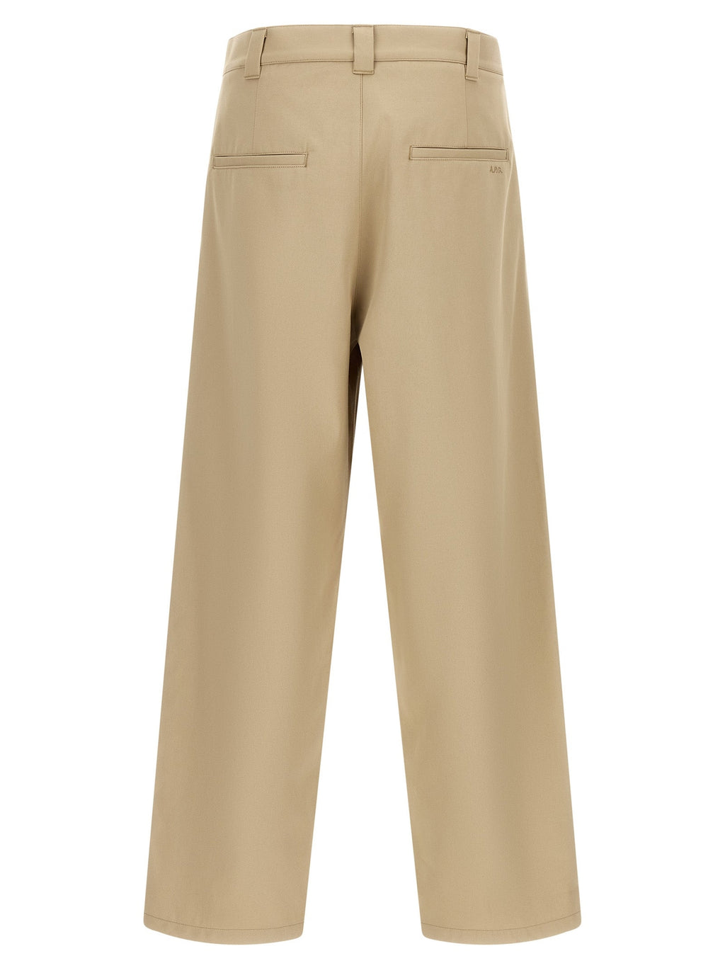 A.P.C. Beige Cotton Casual Pants