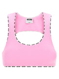 Moschino Multicolor Polyamide Sport Bra
