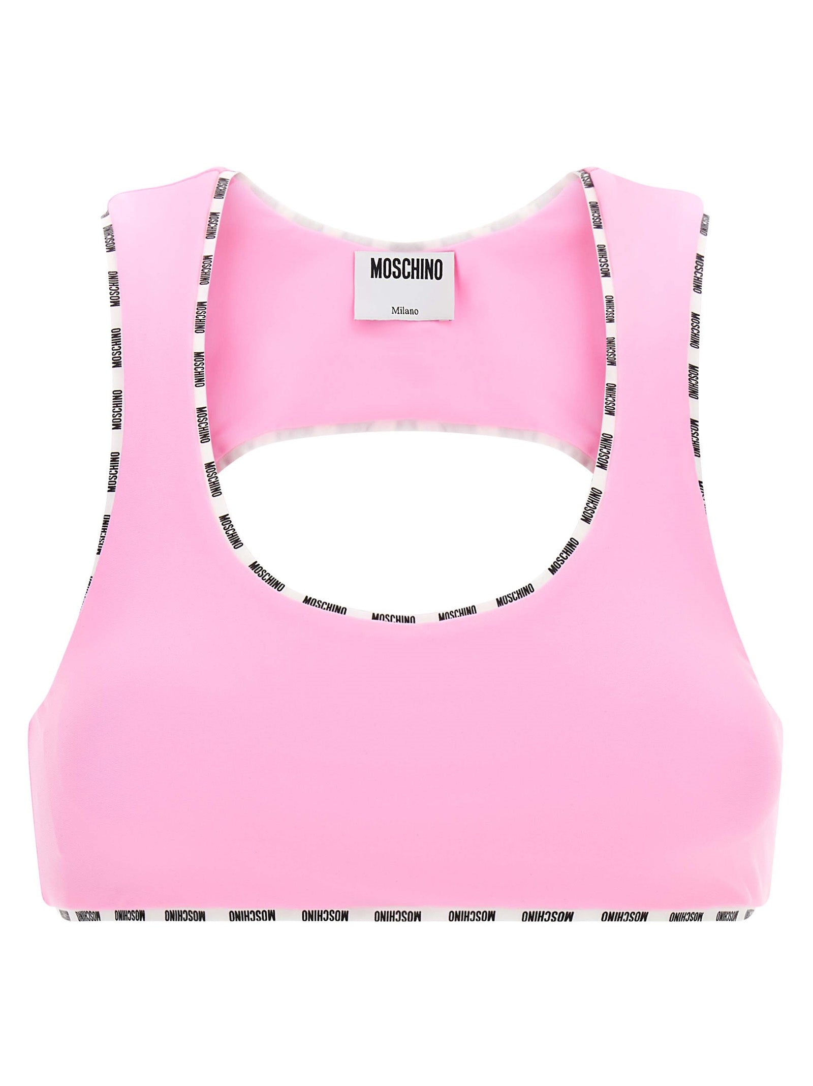 Moschino Multicolor Polyamide Sport Bra