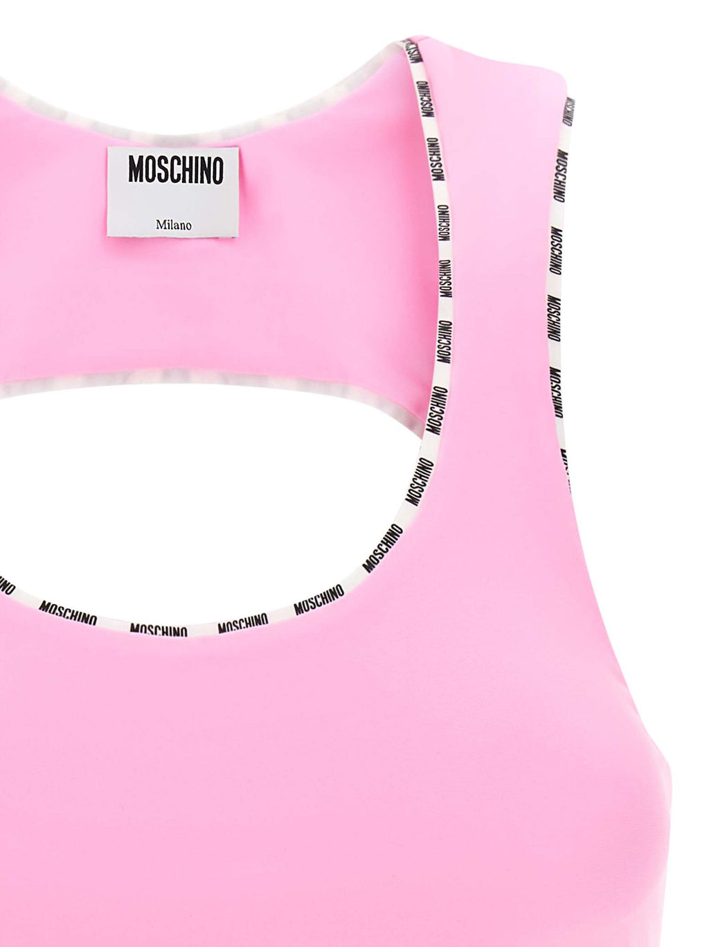 Moschino Multicolor Polyamide Sport Bra